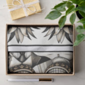 新婦新郎アロハパイナップルティキヘッドウェディング 薄葉紙 (ギフト)