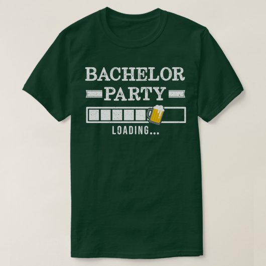 新婦新郎パーティーおかしい Tシャツ (デザイン正面)
