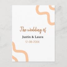 新婦新郎名前の日付桃の結婚式