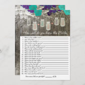 新婦素朴ゲームをどれだけ知っているか (正面/裏面)