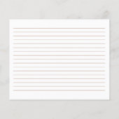 新婦素朴フローラレシピカード (裏面)