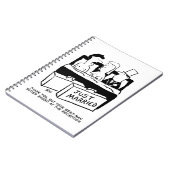 新婦結婚のためのハネムーンの夜 ノートブック (左側)