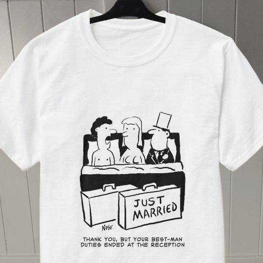 新婦結婚のためのハネムーンの夜 Tシャツ