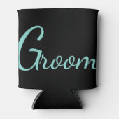 新婦結婚ブライダルパーティザグルーマー 缶クーラー (正面)