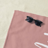 新婦 新姓 結婚式 ハネムーン ビーチタオル (インサイチュ)