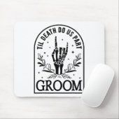 新婦 新郎 婚約 結婚 ハロウィン カップル  M マウスパッド (マウス)