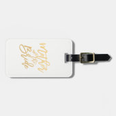 新婦/書道旅行の母 ラゲッジタグ (正面横)