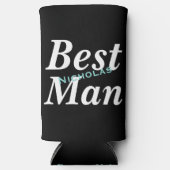 新婦 結婚式 婚礼 仲人になってよ スリム缶クーラー (正面)