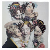 新婦c.1820 （リトボ） タイル (正面)