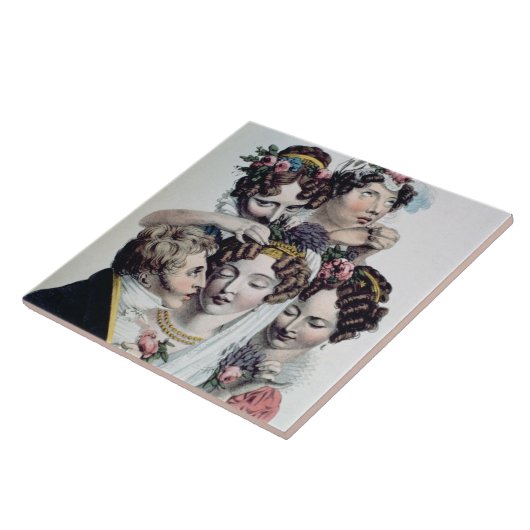 新婦c.1820 （リトボ） タイル (側面)