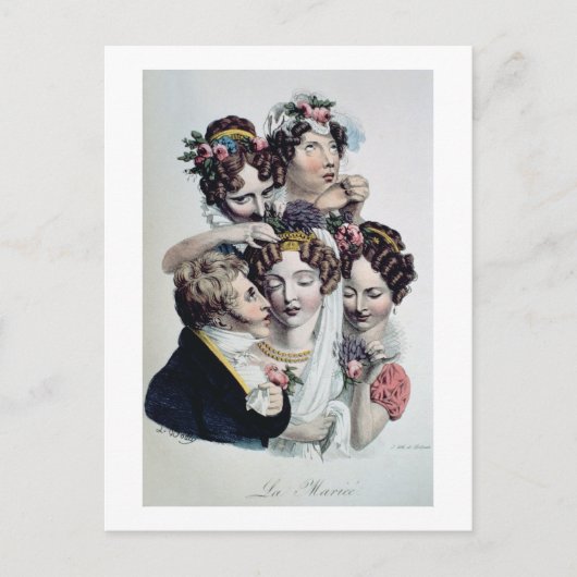 新婦c.1820 （リトボ） ポストカード (正面)