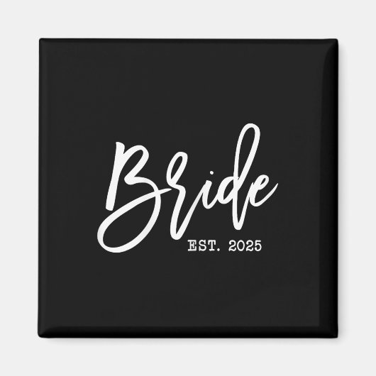 新婦Est 2025は結婚間もなく将来の妻になる マグネット (正面)