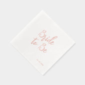 新婦toビーブライダルシャワーバチェロレッテ 箔ナプキン (右)