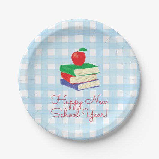 新学年新学期パーティー紙プレート ペーパープレート (正面)