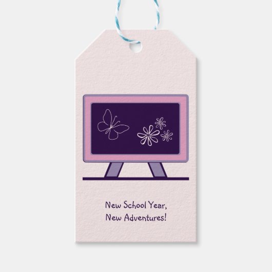 新学年、新しい冒険 ギフトタグ (正面)