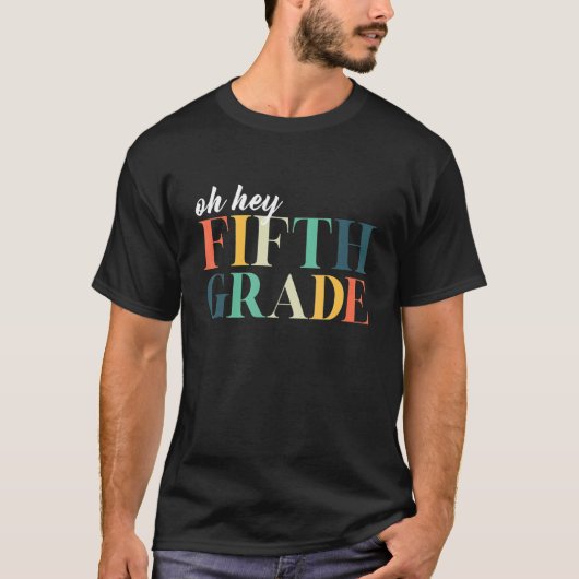 新学期おお5年生5年生の分隊 Tシャツ (正面)