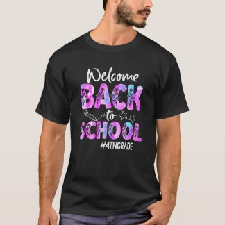 新学期おめでとう!4年生の教室 Tシャツ