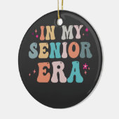 新学期おもしろいインマイシニア時代先生 セラミックオーナメント (左)