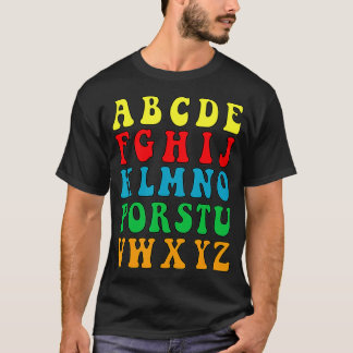 新学期おもしろいハイアルファベットプレK幼稚園 Tシャツ