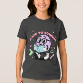 新学期おもしろいマスコット トライブレンドTシャツ (正面)