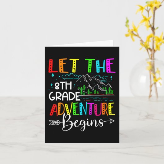 新学期おもしろいリーザグレード冒険ゲブ カード (黄色い花)