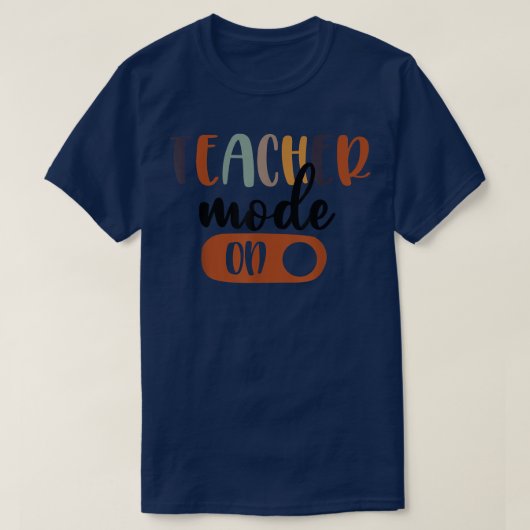 新学期おもしろい先生モードLeopard First Tシャツ (デザイン正面)