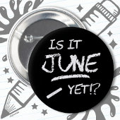 新学期おもしろい卒業6月だ 缶バッジ