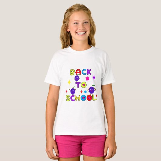 新学期おもしろい梅 Tシャツ (正面フル)