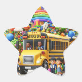 新学期お祝い 星シール (正面)