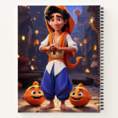 新学期かわいい子供用ノートブック |楽しくてカラフル ノートブック (裏面)