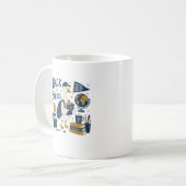 新学期が始まるガチョウ コーヒーマグカップ (正面左)