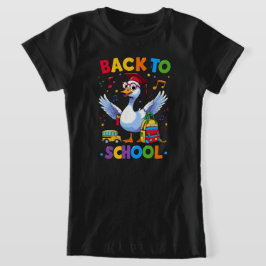 新学期が始まる!カラフルな楽しさTシャツデザイン Tシャツ