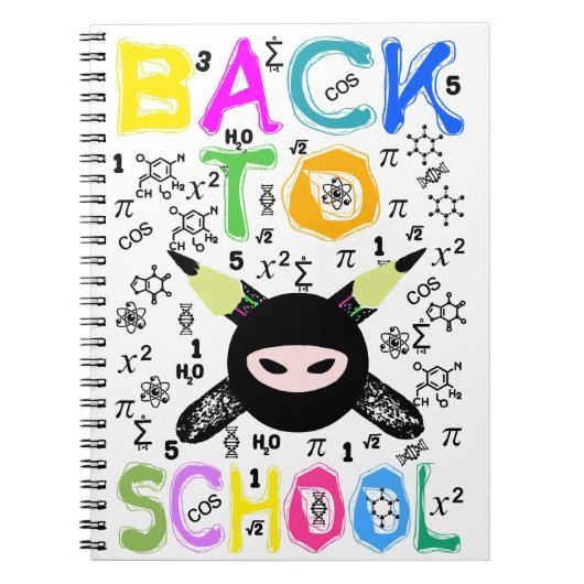 新学期が始まる ノートブック (正面)