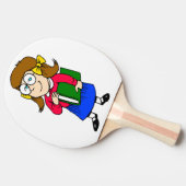 新学期が始まる 卓球ラケット (横)