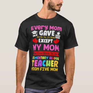 新学期すべての与え母親の誕生から子EXC Tシャツ