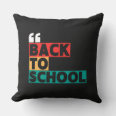 新学期とクラシックと上品なtouch クッション (正面)