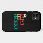 新学期とクラシックエレガントtouch Case-Mate iPhoneケース (裏面(横))