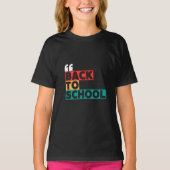 新学期とクラシックエレガントtouch tシャツ (正面)