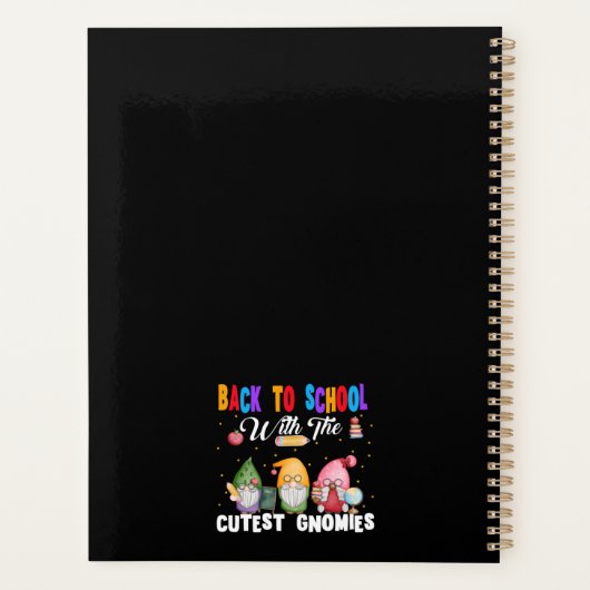 新学期と最も可愛い格言先生  プランナー手帳 (裏面)