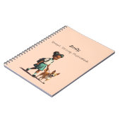 新学期にぴったりなオリジナルノートブック ノートブック (左側)