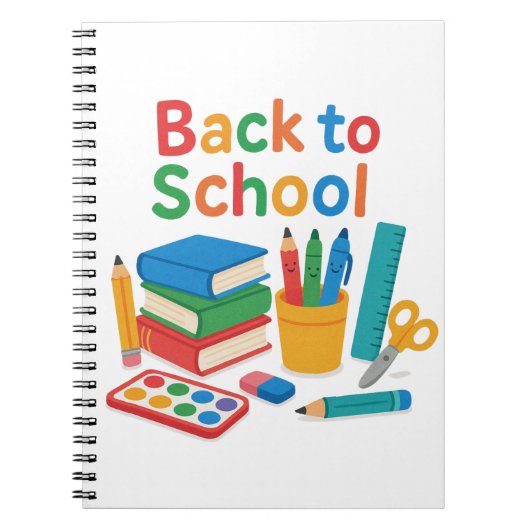 新学期に ノートブック (正面)