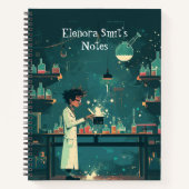 新学期に！科学ノート11 ノートブック (正面)