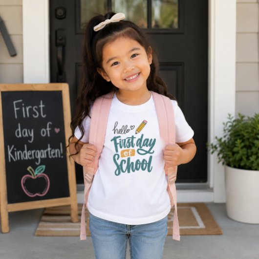 新学期のはじまり | 学校が始まる日 Tシャツ