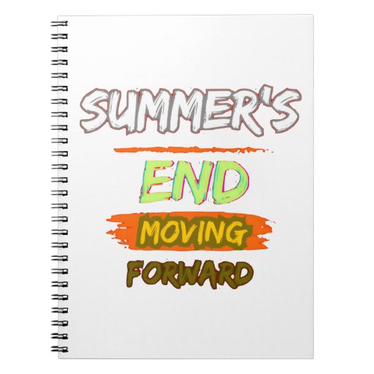 新学期のノート ノートブック (正面)