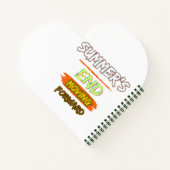 新学期のノート ノートブック (裏面)