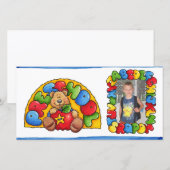 新学期のフォトカード 案内状 (正面/裏面)