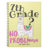 新学期のラマprobllamaのカスタムの等級無し ノートブック (正面)