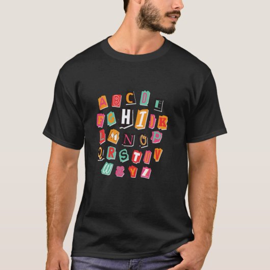 新学期の先生のためのおもしろPre+K幼稚園H Tシャツ (正面)