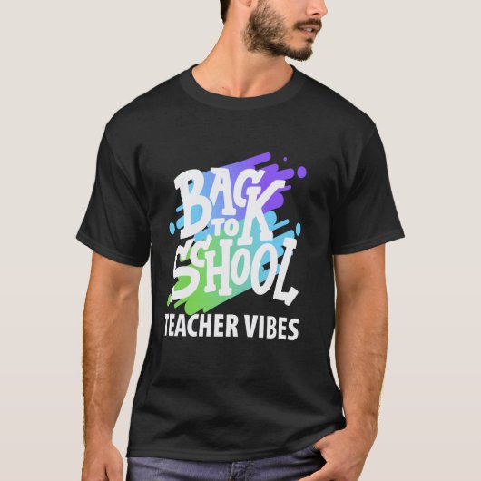 新学期の先生の気分 Tシャツ (正面)