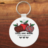 新学期の先生 キーホルダー (正面)